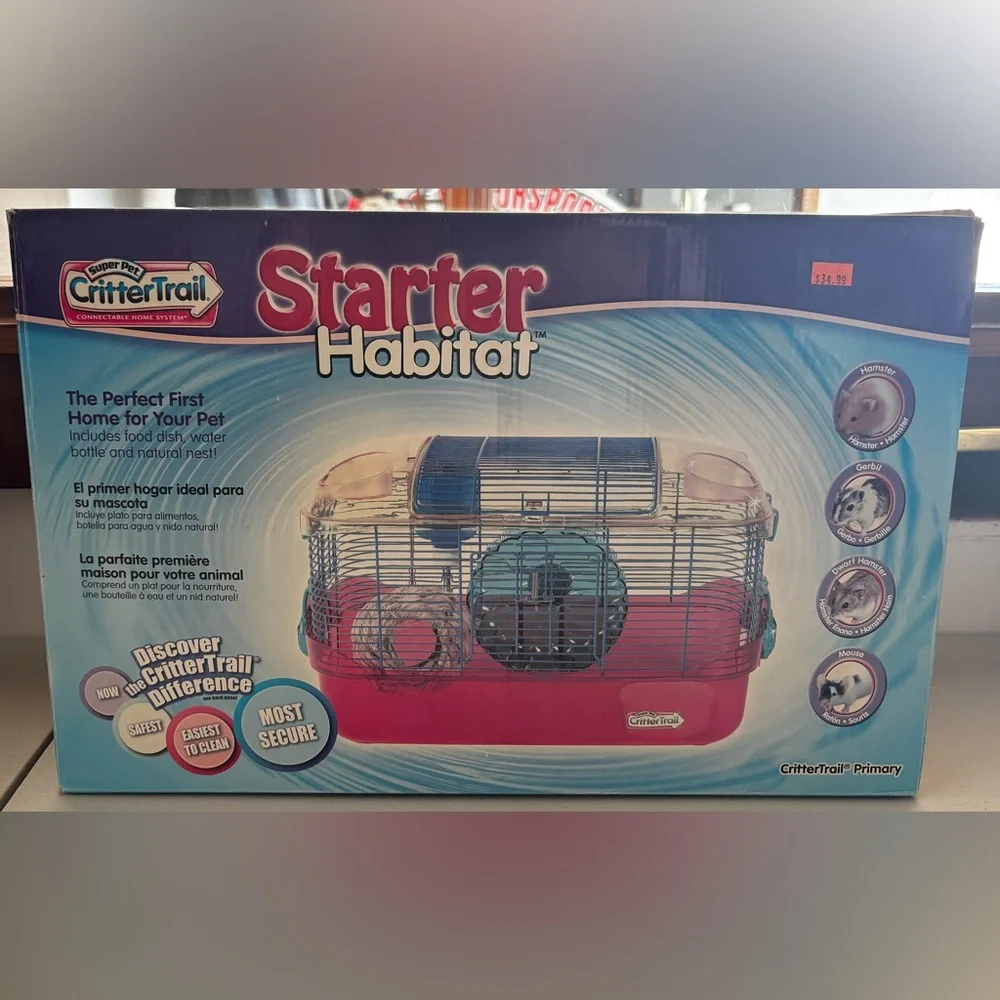 Super Pet CritterTrail Starter Kit Home Small Animal Habitat